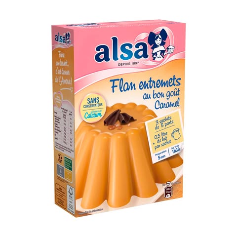 Flan Caram Alsa 50g